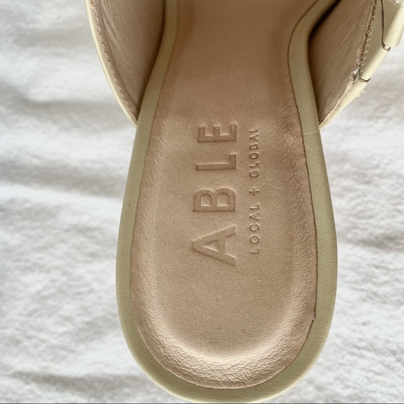 ABLE Rojas sandals in bone Size 8.5 - Picture 11 of 13